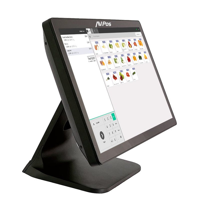 EAN 0646680753234 - AVPos AVP-K4000B-MAX Terminal Punto Venta (TPV) 47 cm (18.5") 1366 x 768 Pixeles Pantalla táctil imagen 2