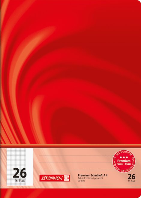 EAN 4003273575066 - Brunnen 10-4472602 cuaderno y block A4 16 hojas Rojo imagen 1