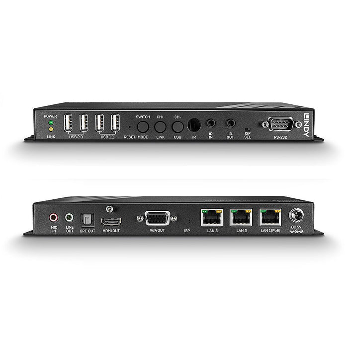 EAN 4002888382670 - Lindy 38267 extensor audio/video Receptor AV Negro imagen 3