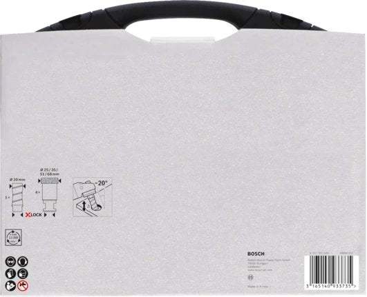 EAN 3165140933735 - Bosch 2608599037 Kit frese a secco diamantate 5 parti 1 pz. Cortador imagen 5