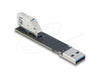 EAN 4043619674220 - DeLOCK 67422 cambiador de género para cable Type-A Negro imagen 2