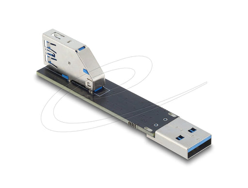 EAN 4043619674220 - DeLOCK 67422 cambiador de género para cable Type-A Negro imagen 2