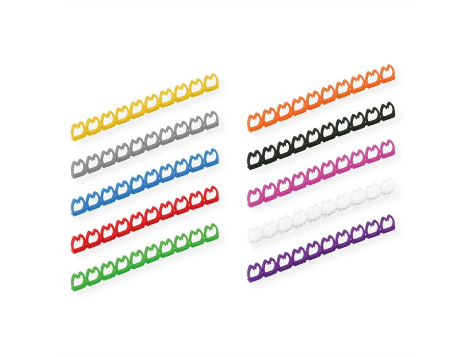 EAN 7630049634466 - VALUE 25.99.5256 soporte para manguito de identificación de conductor Colores surtidos 100 pieza(s) imagen 1