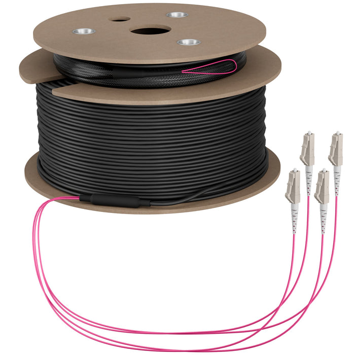 EAN 4049759305772 - EFB Elektronik O8303S50OM4 Cable de fibra óptica e InfiniBand 50 m 4x LC U-DQ(ZN) BH Beige, Negro, Magent imagen 1