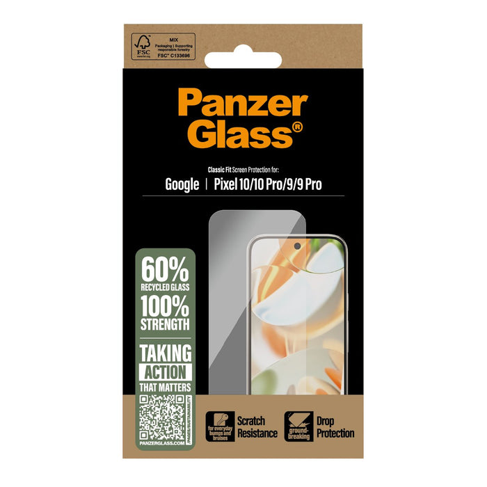 EAN 5715685029011 - PanzerGlass ® Screen Protector Google Pixel 10 | 10 Pro 5G | 9 5G | 9 Pro 5G | Classic Fit Protector de p imagen 3