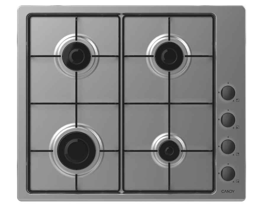 EAN 8016361966925 - Candy Idea CHW6LBX Acero inoxidable Integrado 56 cm Encimera de gas 4 zona(s) imagen 1