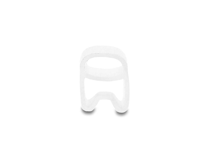 EAN 4043619809493 - DeLOCK 80949 soporte para manguito de identificación de conductor Transparente Plástico 50 pieza(s) imagen 2