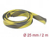 EAN 4043619207473 - DeLOCK 20747 pasacables Negro, Amarillo imagen 2