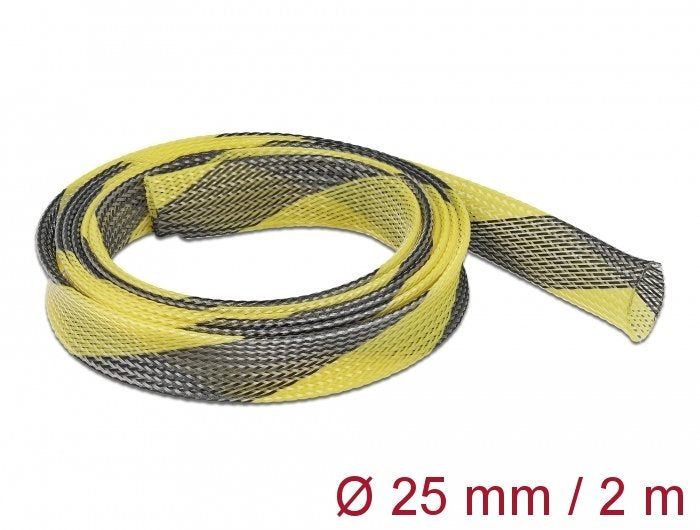 EAN 4043619207473 - DeLOCK 20747 pasacables Negro, Amarillo imagen 2