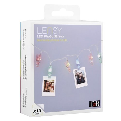 EAN 3303170094754 - T'nB LSLEDCLIP tira de luces 1,2 m 10 lámpara(s) LED imagen 5