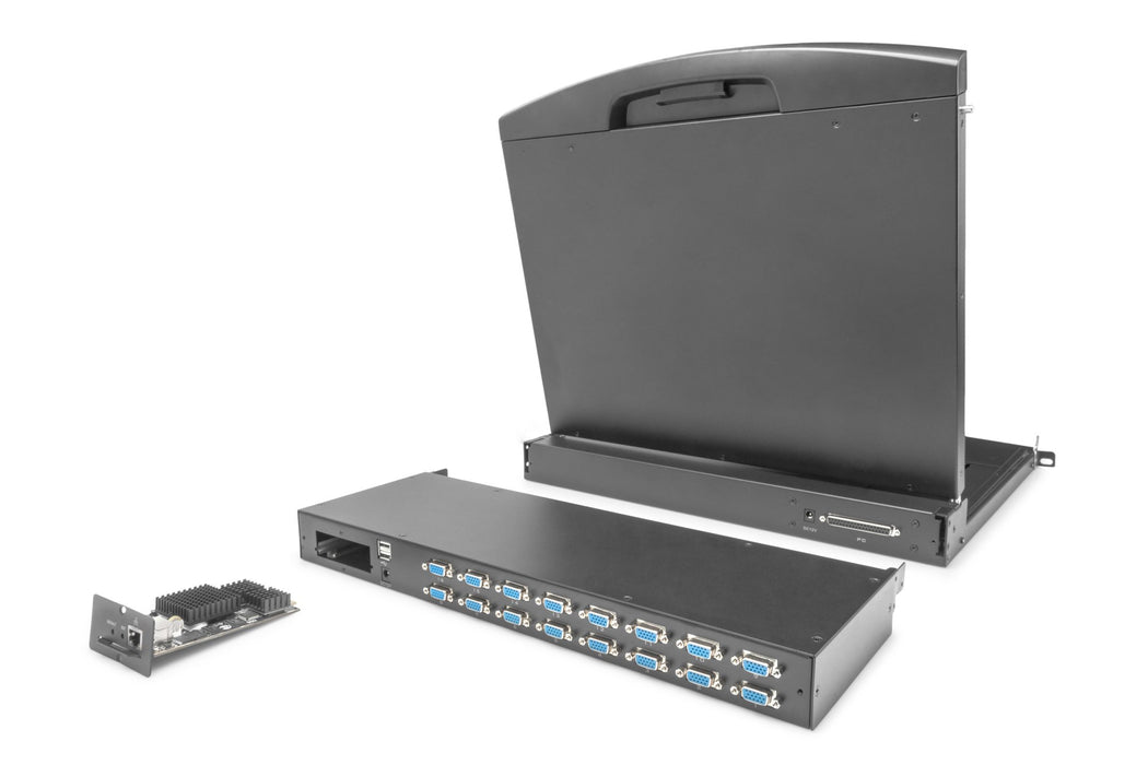 EAN 4016032447610 - Digitus DS-72214 interruptor KVM Montaje en rack Negro imagen 5