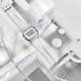 EAN 4549526261114 - Casio Vintage F-91WS-7DF Reloj de pulsera Blanco, Transparente imagen 4