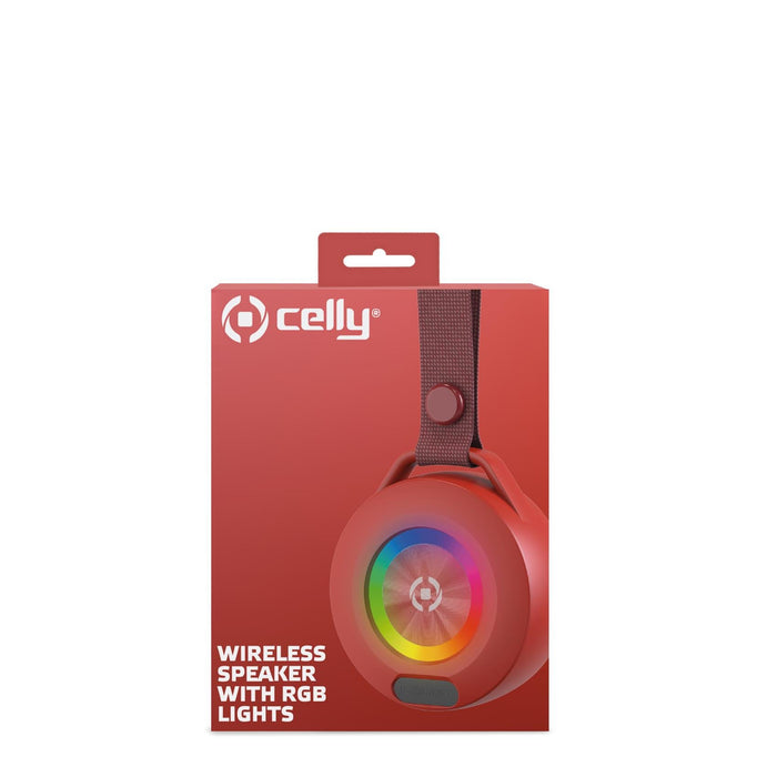 EAN 8021735202035 - Celly LIGHTBEATRD altavoz portátil o de fiesta Altavoz portátil estéreo Rojo imagen 2