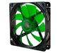 EAN 8436532162039 - NOX Coolfan 120 LED Carcasa del ordenador Ventilador 12 cm Negro, Verde imagen 1