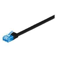 EAN 5711783227441 - Microconnect V-UTP6A01S-FLAT cable de red Negro 1 m Cat6a U/UTP (UTP) imagen 1