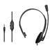 EAN 4052792064131 - LogiLink HS0054 auricular y casco Auriculares Alámbrico Diadema Oficina/Centro de llamadas Negro imagen 2