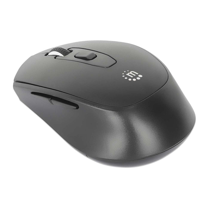 EAN 0766623190343 - Manhattan 190343 ratón Universal Ambidextro RF inalámbrico Óptico 1600 DPI imagen 2