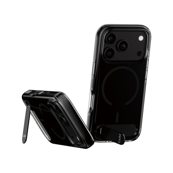 EAN 5715685043871 - PanzerGlass CARE™ by ® Kickstand Case Smokey w. Black MagSafe iPhone 2026 Pro | 17 Pro funda para teléfon imagen 5