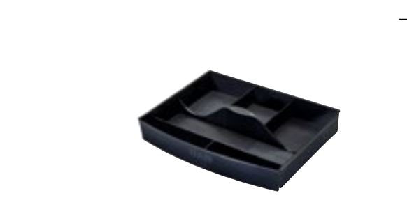 EAN 4012473100909 - HAN Schubladeneinsatz 1016-13 Schwarz Poliestirol Negro imagen 1