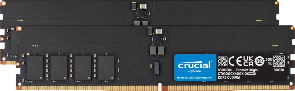 EAN 0649528941206 - Crucial CT2K16G64C52CU5 módulo de memoria 32 GB 2 x 16 GB DDR5 6400 MT/s 288-pin DIMM imagen 1
