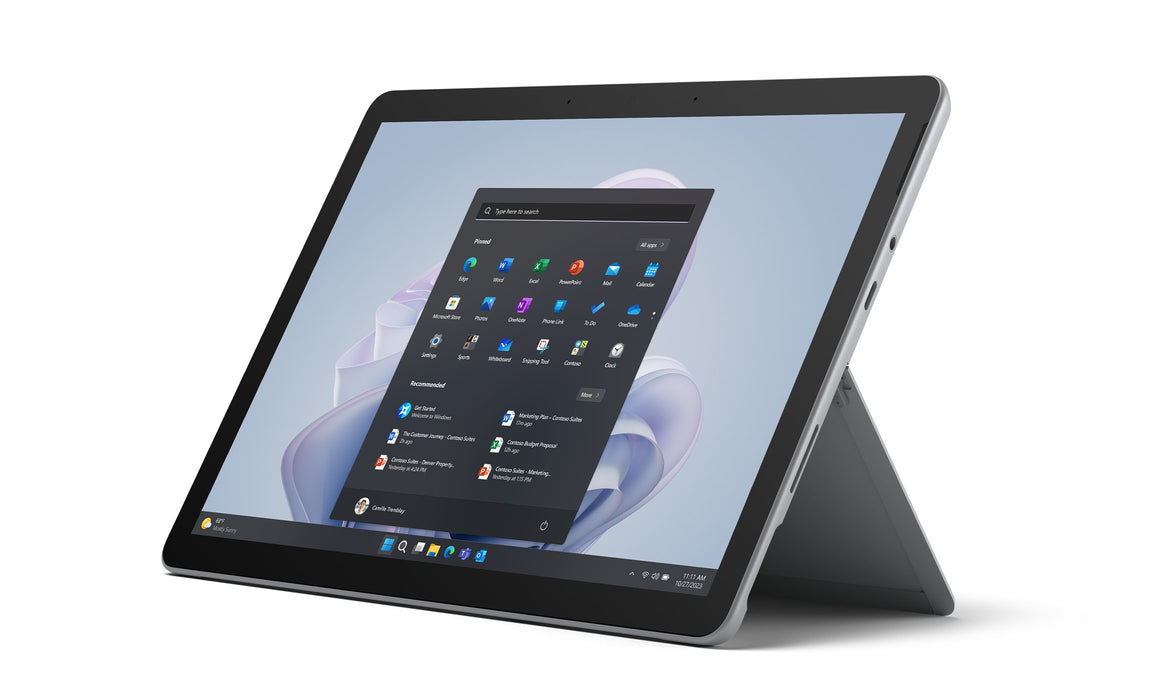 EAN 0196388171941 - Microsoft Surface Go 4 Intel® N 256 GB 26,7 cm (10.5") 8 GB Wi-Fi 6 (802.11ax) Windows 11 Pro Platino imagen 1