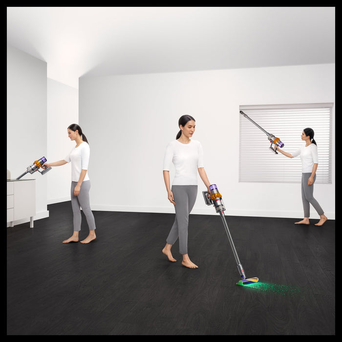 EAN 5025155136201 - Dyson V15 Detect Absolute Aspiradora escoba 2 en 1 Batería Secar HEPA Sin bolsa 0,77 L Acero inoxidable imagen 9