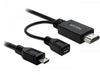 EAN 4043619829903 - DeLOCK 82990 Adaptador gráfico USB Negro imagen 1