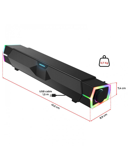 EAN 3700104434370 - Spirit of Gamer SP-6500 altavoz Negro Inalámbrico y alámbrico 6 W imagen 2