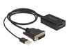 EAN 4043619631896 - DeLOCK 63189 adaptador de cable de vídeo 0,5 m imagen 1