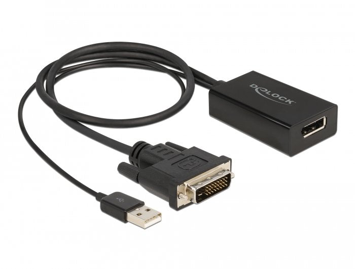 EAN 4043619631896 - DeLOCK 63189 adaptador de cable de vídeo 0,5 m imagen 1