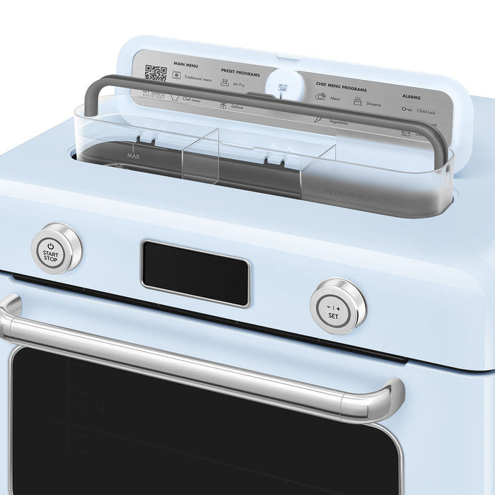 EAN 8017709333874 - Smeg COF01PBEU horno de vapor Pequeño Azul Botones, Giratorio imagen 12