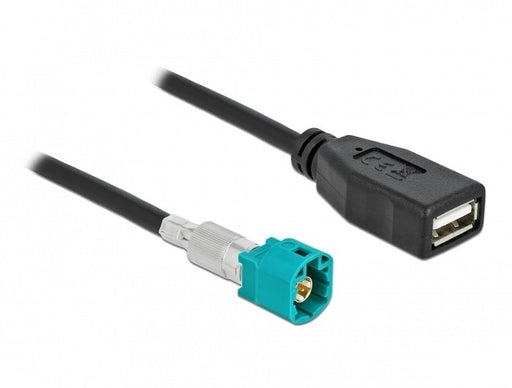 EAN 4043619904914 - DeLOCK 90491 cable coaxial USB 2.0 Type-A Negro imagen 1