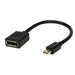 EAN 3700224755836 - MCL MC396-0.15M cable DisplayPort 0,15 m Mini DisplayPort Negro imagen 1