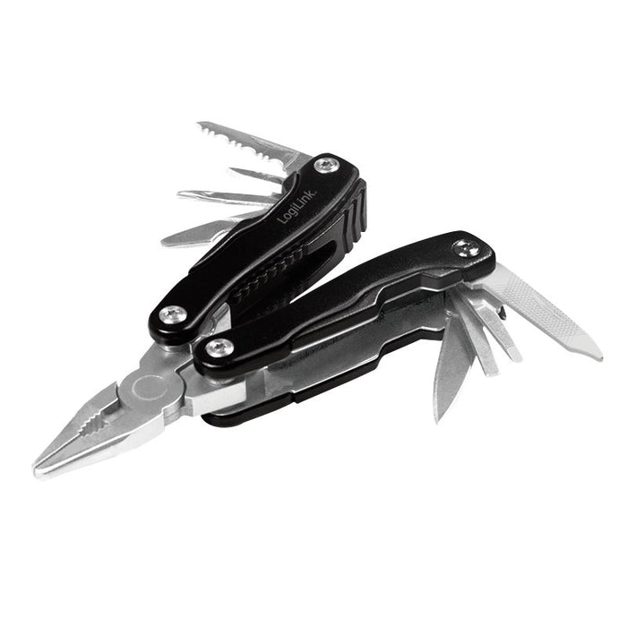 EAN 4052792044591 - LogiLink WZ0044 alicate multiherramienta para bolsillo 11 herramientas Negro, Plata imagen 3