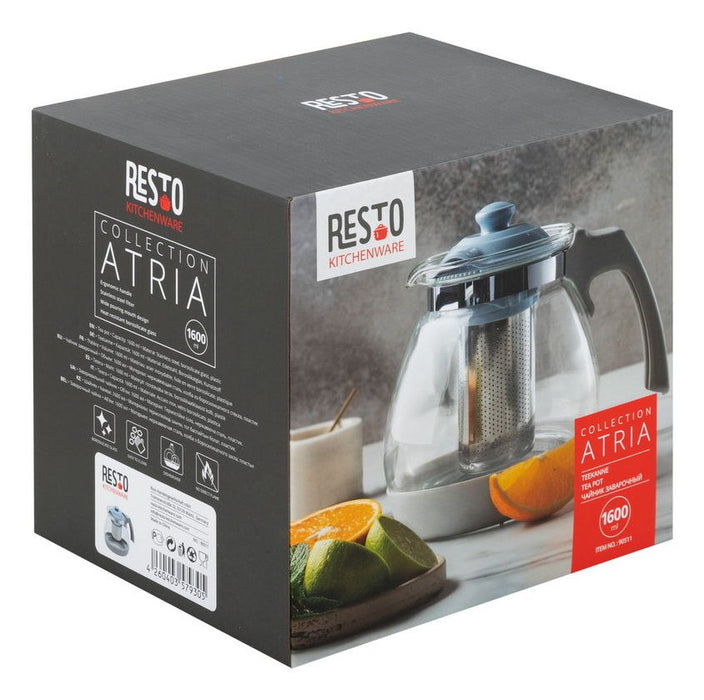 EAN 4260403579305 - Resto Kitchenware 90511 tetera Un sola tetera 1600 ml Azul, Gris imagen 9
