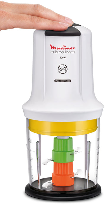 EAN 3045380013056 - Moulinex AT7231 picadora eléctrica de alimentos 0,5 L 500 W Blanco imagen 5