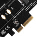 EAN 4710679810133 - Silverstone ECM21-E tarjeta y adaptador de interfaz Interno M.2 imagen 7