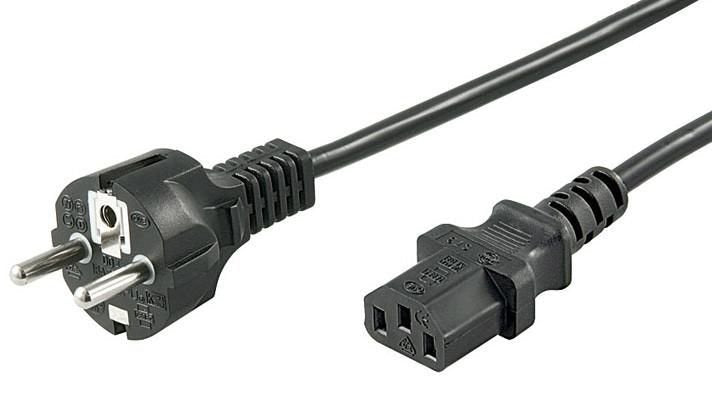 EAN 5705965856352 - Microconnect PE020430 cable de transmisión Negro 3 m CEE7/7 C13 acoplador imagen 1