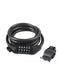 EAN 8435089035216 - smartGyro SG27-348 candado para bicicleta Negro 1800 mm Cable antirrobo imagen 5