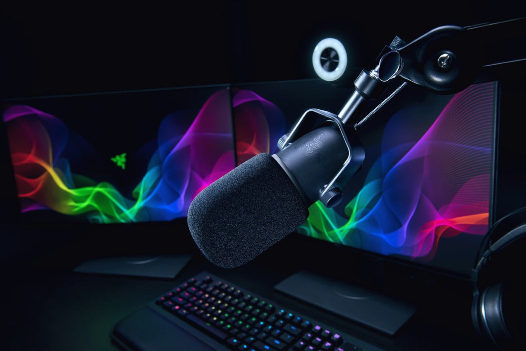EAN 8886419377559 - Razer Seiren Elite Negro Micrófono de superficie para mesa imagen 7