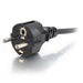 EAN 0757120885467 - C2G 5m Power Cable Negro CEE7/7 C13 acoplador imagen 4