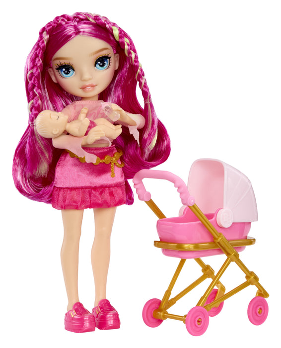 EAN 0035051248484 - Rainbow High Junior High Jr. High Bestie Babysitters – Stella Monroe (Fuschia) imagen 2
