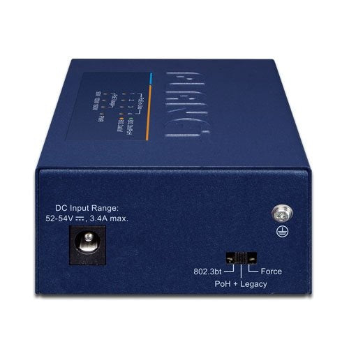 EAN 4711605285490 - PLANET UPOE-400 switch Fast Ethernet (10/100) Energía sobre Ethernet (PoE) Azul imagen 3