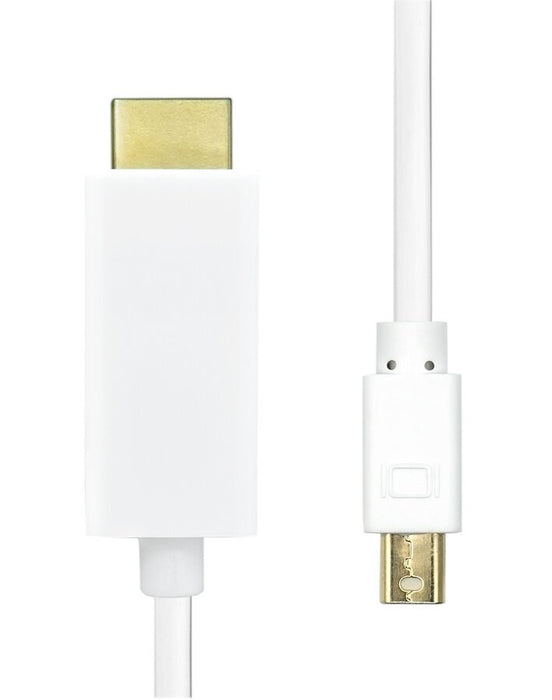 EAN 5714590105469 - ProXtend MDP1.2-HDMI-005W adaptador de cable de vídeo 5 m Mini DisplayPort Blanco imagen 1