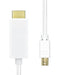 EAN 5714590105469 - ProXtend MDP1.2-HDMI-005W adaptador de cable de vídeo 5 m Mini DisplayPort Blanco imagen 1