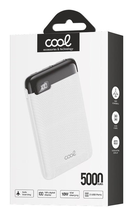 EAN 8434847069609 - COOL Accesorios 8434847069609 Polímero de litio 5000 mAh Blanco imagen 2