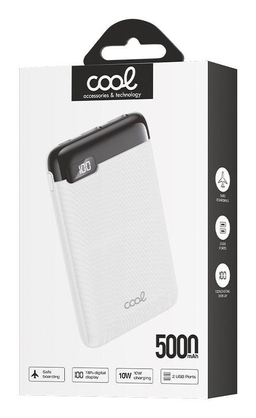 EAN 8434847069609 - COOL Accesorios 8434847069609 Polímero de litio 5000 mAh Blanco imagen 2