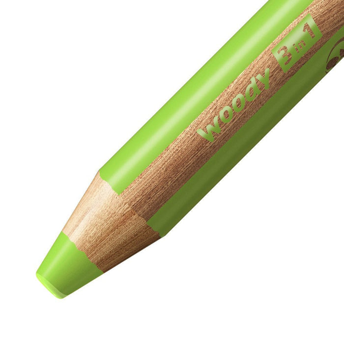 EAN 4006381115544 - STABILO woody 3 in 1 Verde 1 pieza(s) imagen 2