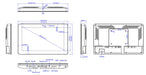 EAN 5704174272144 - Loop24 LM-1052T 25,6 cm (10.1") 1280 x 800 Pixeles LED 802.11a, 802.11b, 802.11g Negro Policarbonato (PC) imagen 6