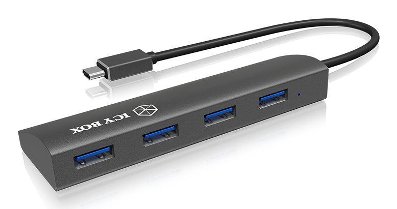 EAN 4250078163169 - ICY BOX IB-AC6405-C USB 3.2 Gen 1 (3.1 Gen 1) Type-C 5000 Mbit/s Antracita imagen 2